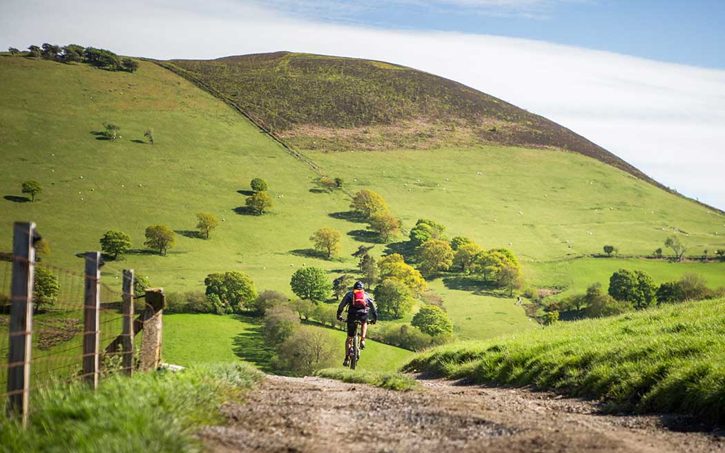 blue mtb trails